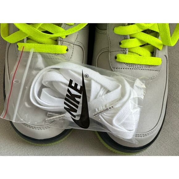 Nike Air Force 1 Supreme Max Air 95 Natural Grey Neon 318772-001, Size 10